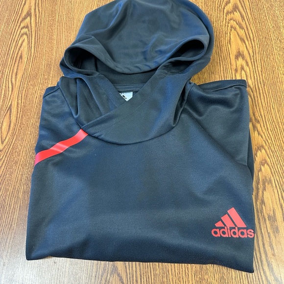 Adidas Hoodie Short Sleeve 2XL - Picture 5 of 5